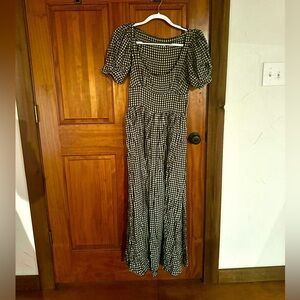 Doen gingham maxi dress